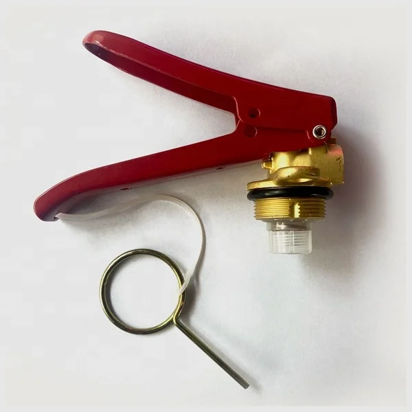 M30 inlet thread brass valve of 4~12KG dry powder fire extinguishers in Brazilian Market