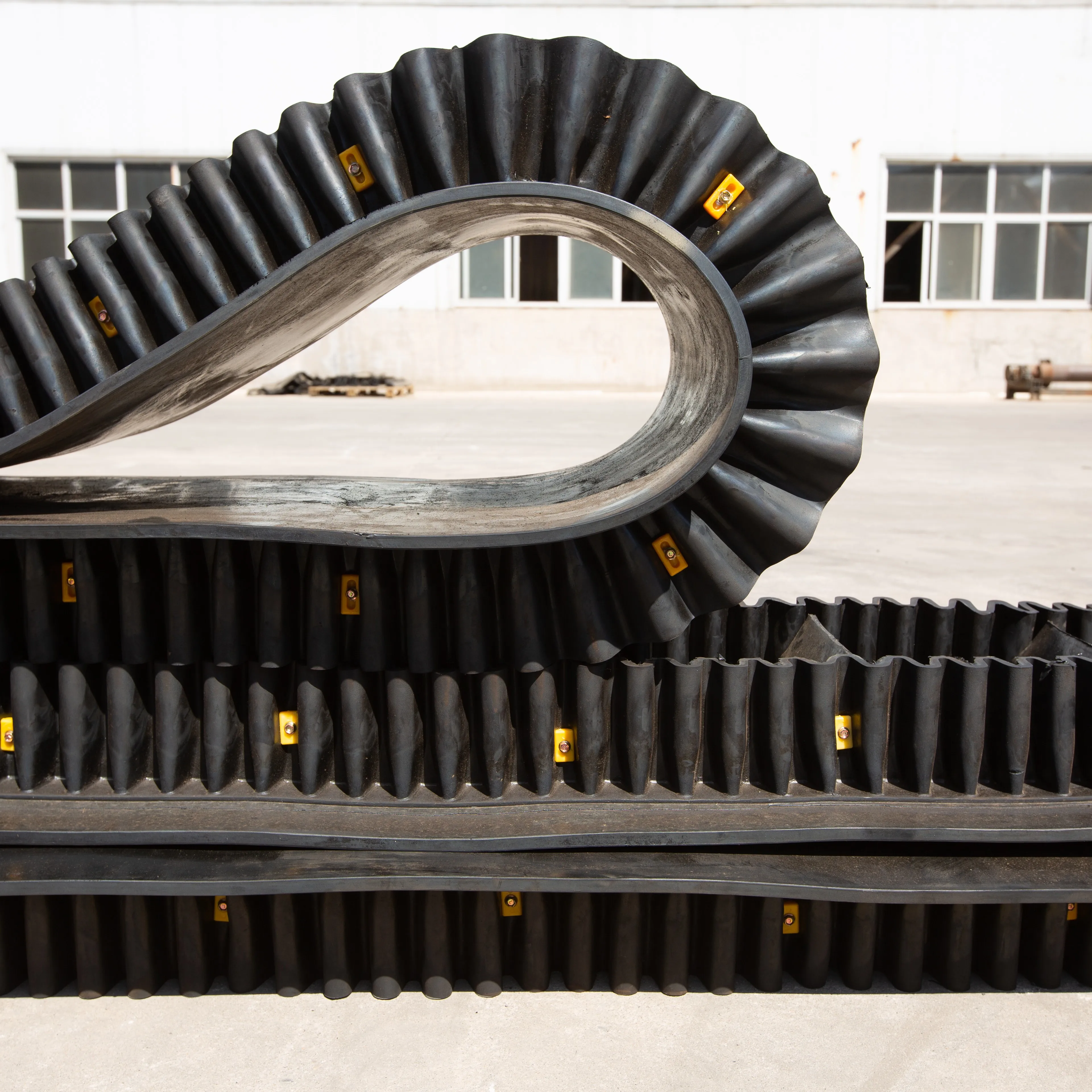 Ударопрочный стальной шнур, конвейерная лента, боковая стенка, сверхпрочная боковая конвейерная лента с клипсой