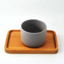 Wholesale Eco Elegant Decorative Candle Jar Container Matt Clay Unique Ceramic Candle Jar with Lids