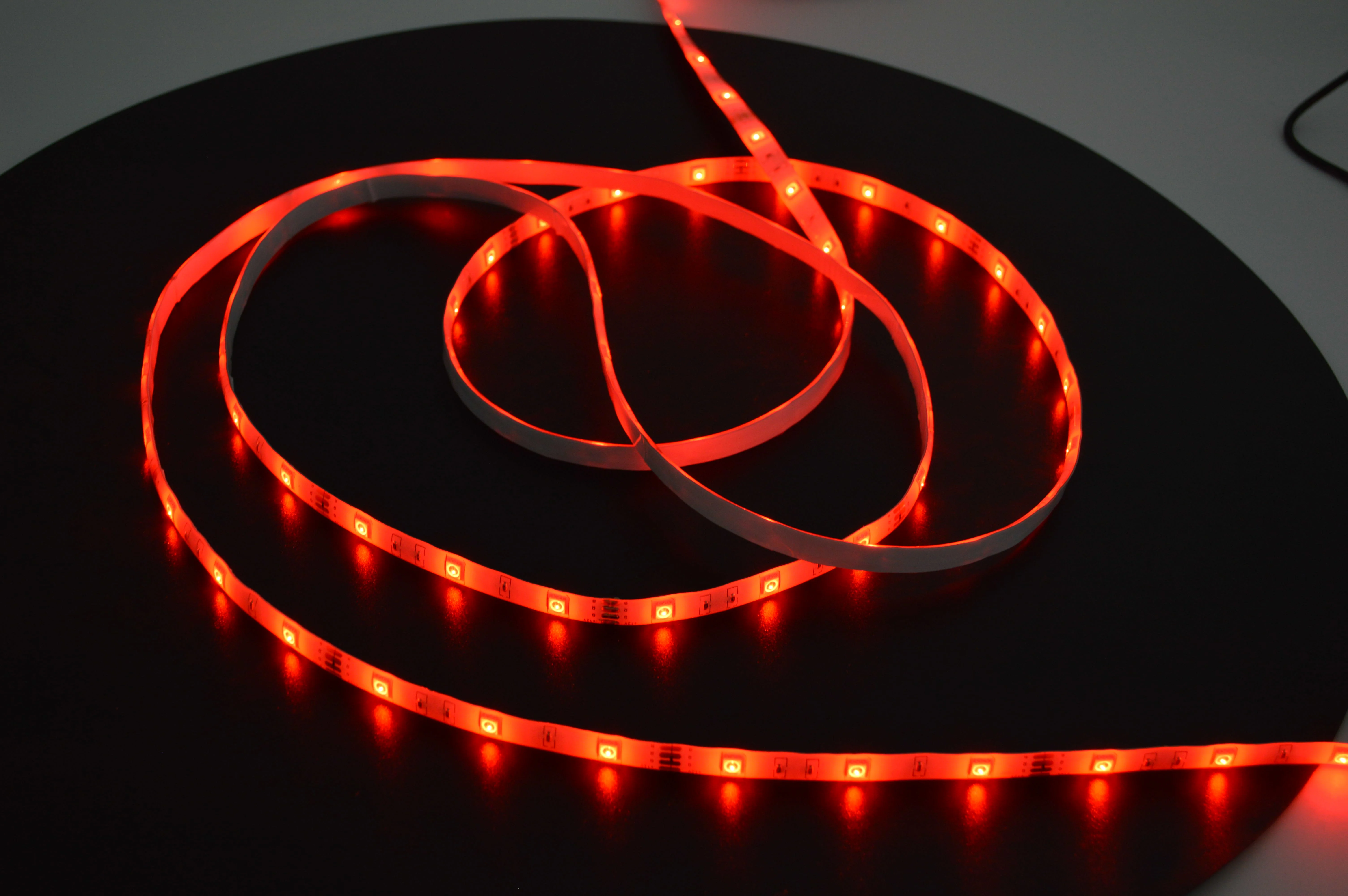 Room LED Strip Lights OEM Luces Remote Control Tira Luces RGB Led Copper Bluetooth APP Remote for Bar 5m DC 12V Led Ws2801 30000