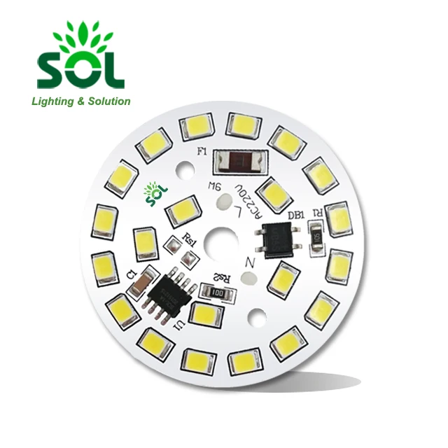 Ультра яркость для приусадебного участка 100лм/Вт AC 220V smd led алюминиевая