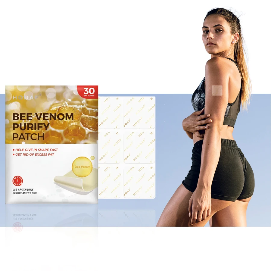 HODAF OEM ODM Body Shaping and Firming Bee Venom Patches Transdermal  Bee Venom Pads Bee Venom Detox and Slimming Patch