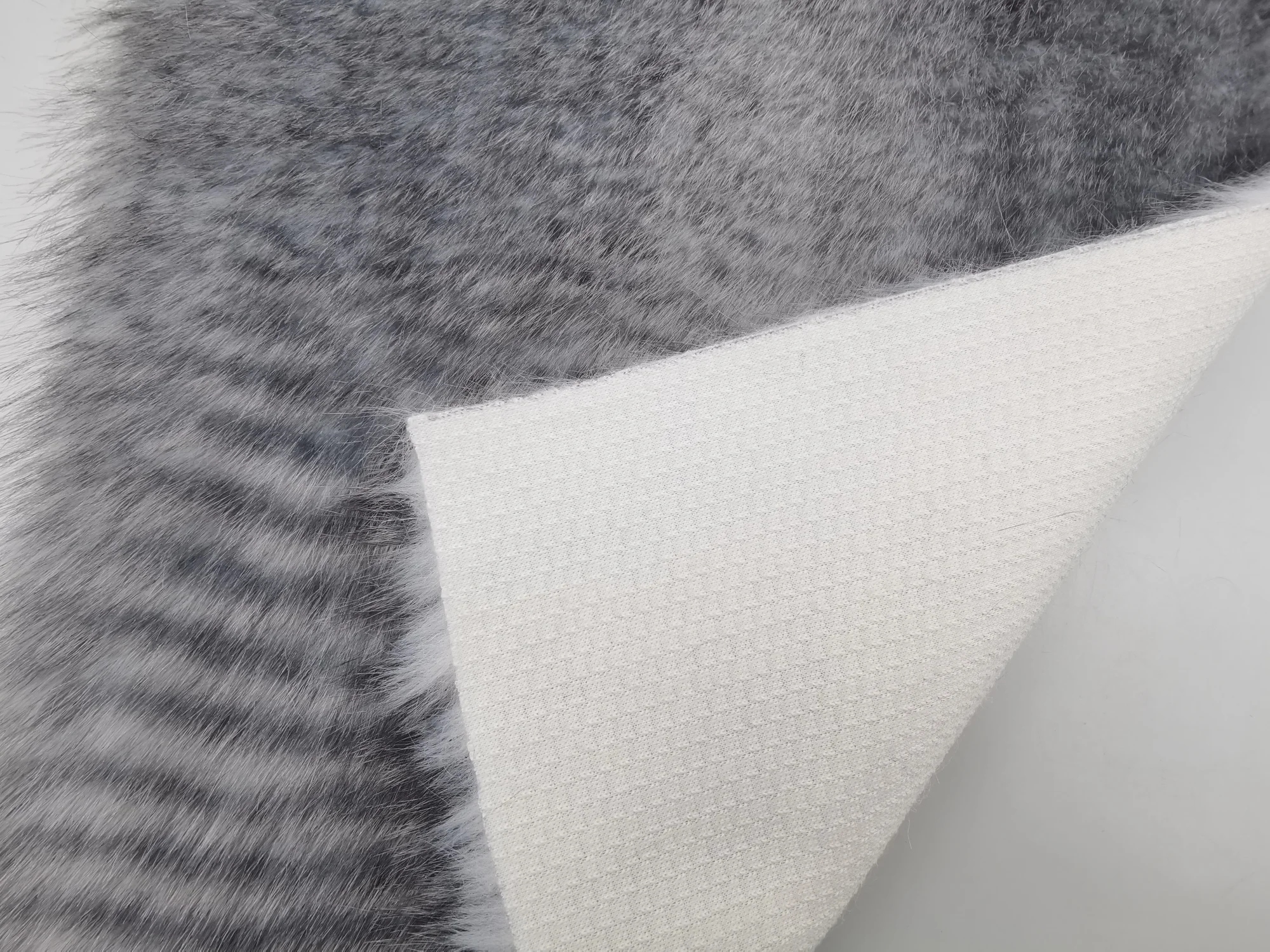 100% Polyester Fluffy Printed Tuscany Faux Fur Fabrics for Garment/ Home Textile/ Toys