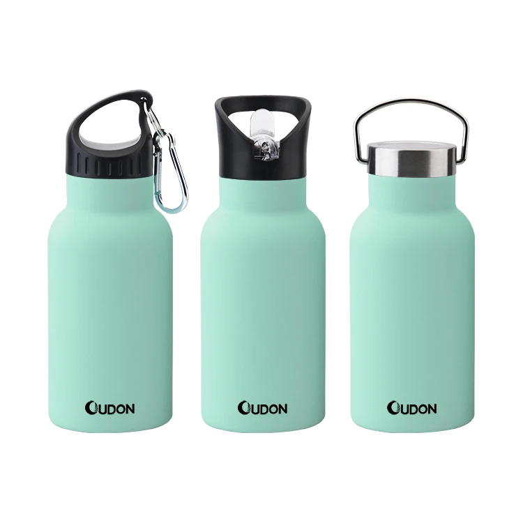 Professional Custom Stainless Steel Sport Motivation Water Bottle with Handle