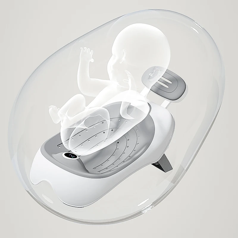 With Thermometer Safety Non Slip Plastic Baby Bath Seat Adjustable Children Bath