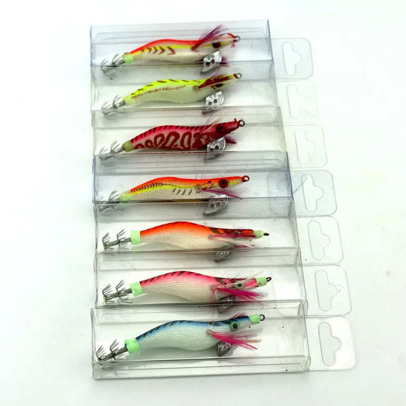 yamashita replice 8cm 7.2g luminous squid jigs glow squidhooks catch big octopus