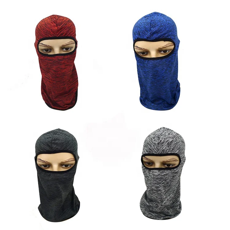 Однотонная ветронепроницаемая 1 одно отверстие Балаклава Лыжная маска skimask спортивные шапки бини зимняя теплая Мужская Рыбалка Лыжный