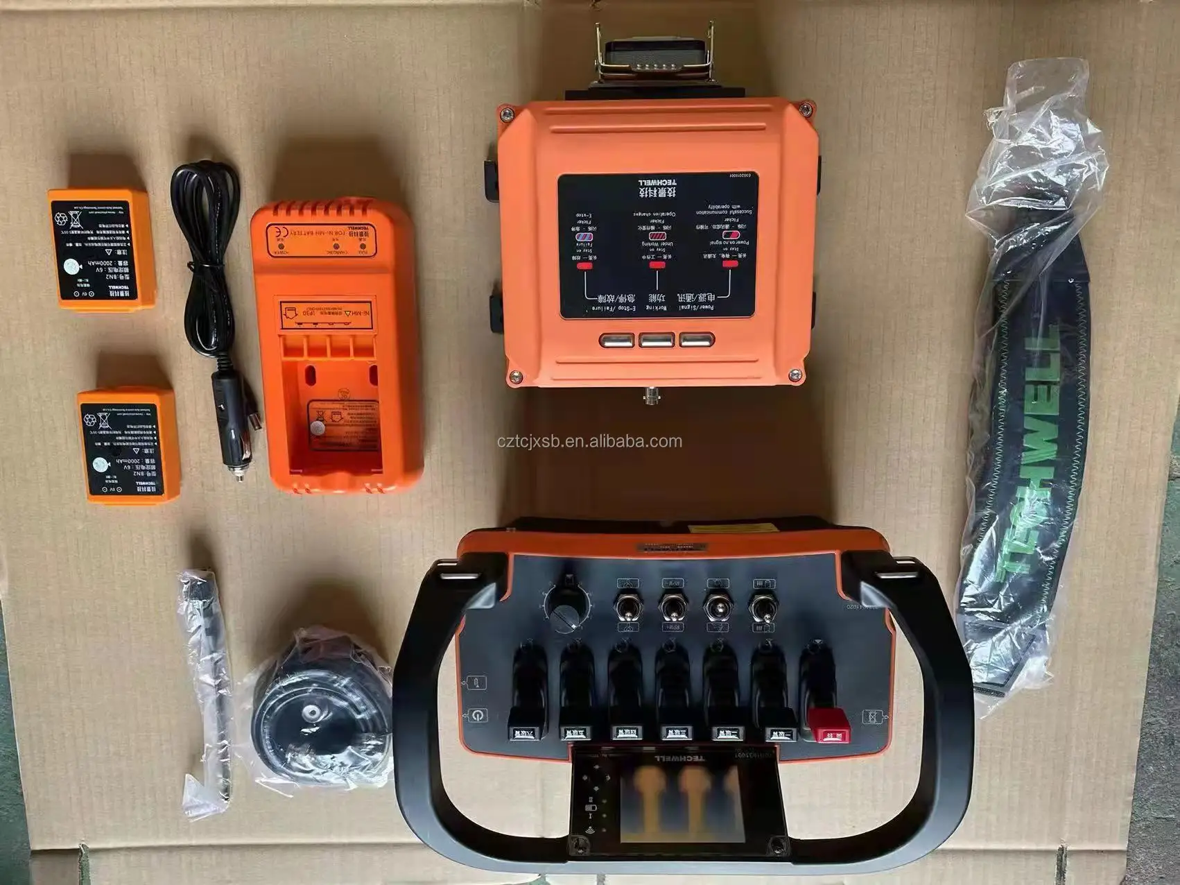 Concrete Pump Spare Parts Concrete Pump Remote Control HBC727 /HBC735 For Putzmeister Zoomlion Sany