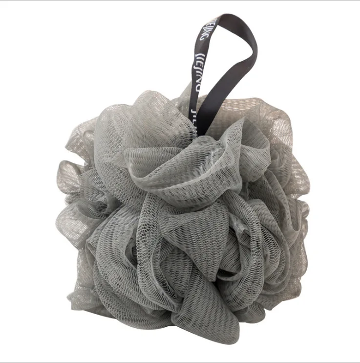 Body Wash Puff Exfoliating Bath Brush Sponge Shower Loofahs Mesh Bath Body Wash Scrubber