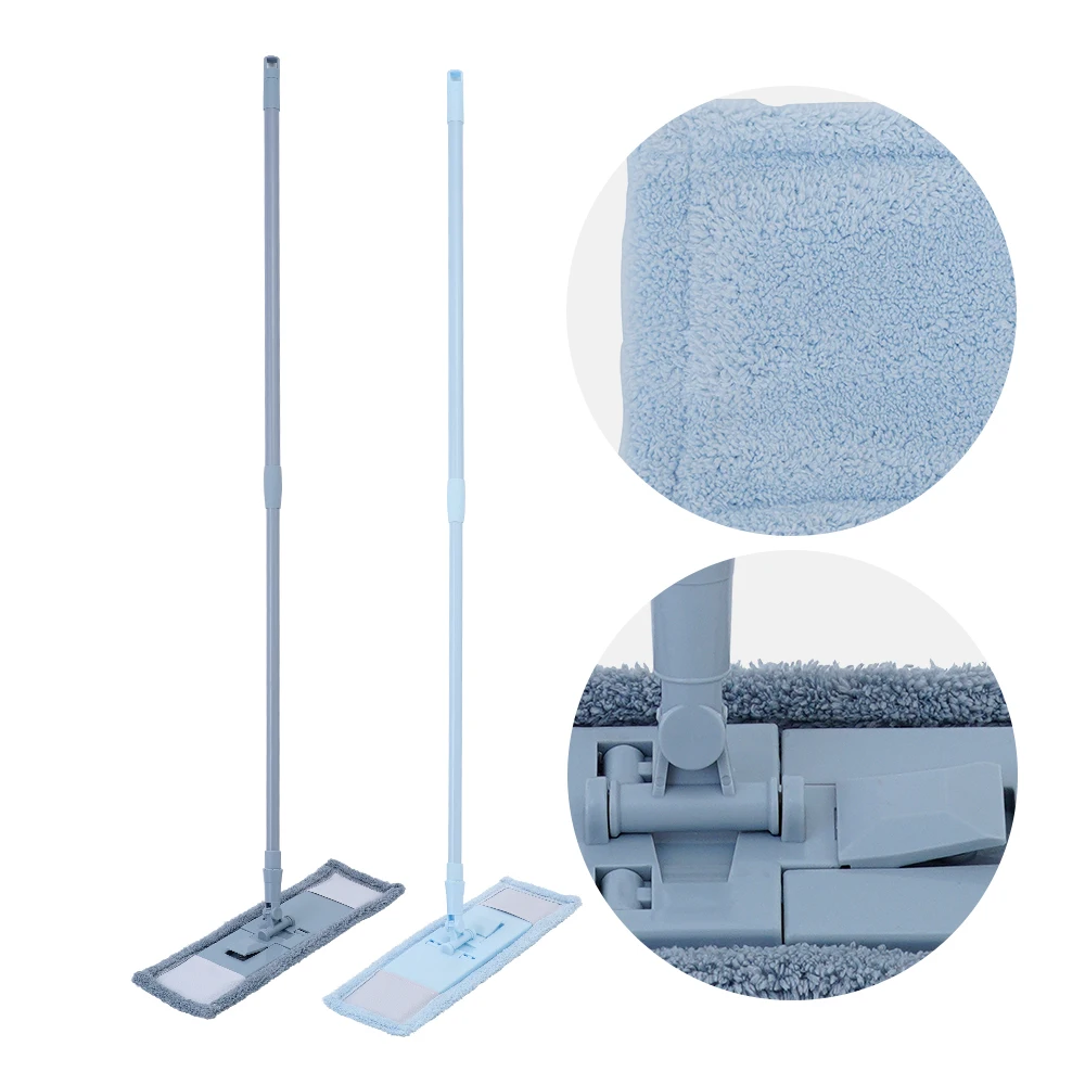 Professional floor cleaning microfiber mop wet and dust mopping for hardwood, vinyl, laminate, tile clean