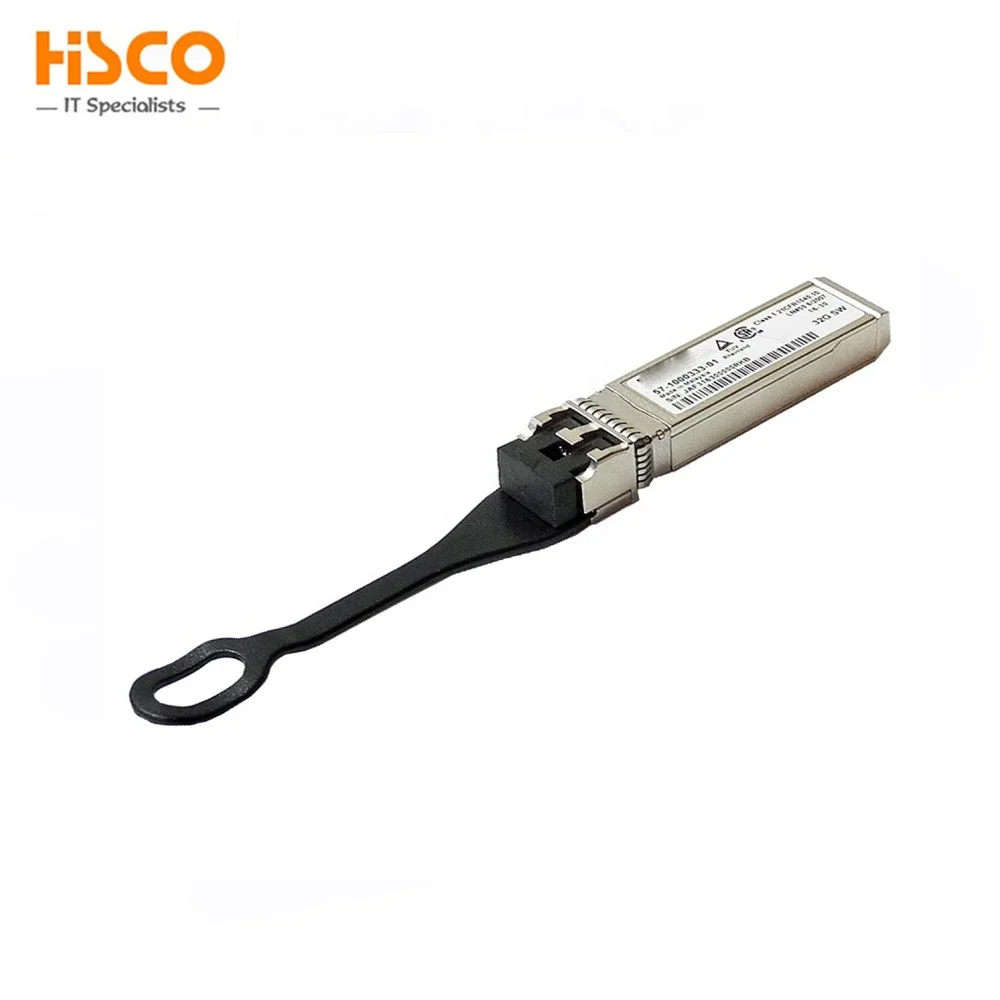 For Brocade 57-1000333-01 32Gbps 32GFC-SWL Multi-mode Fiber 100m 850nm Duplex LC Connector SFP+ Transceiver