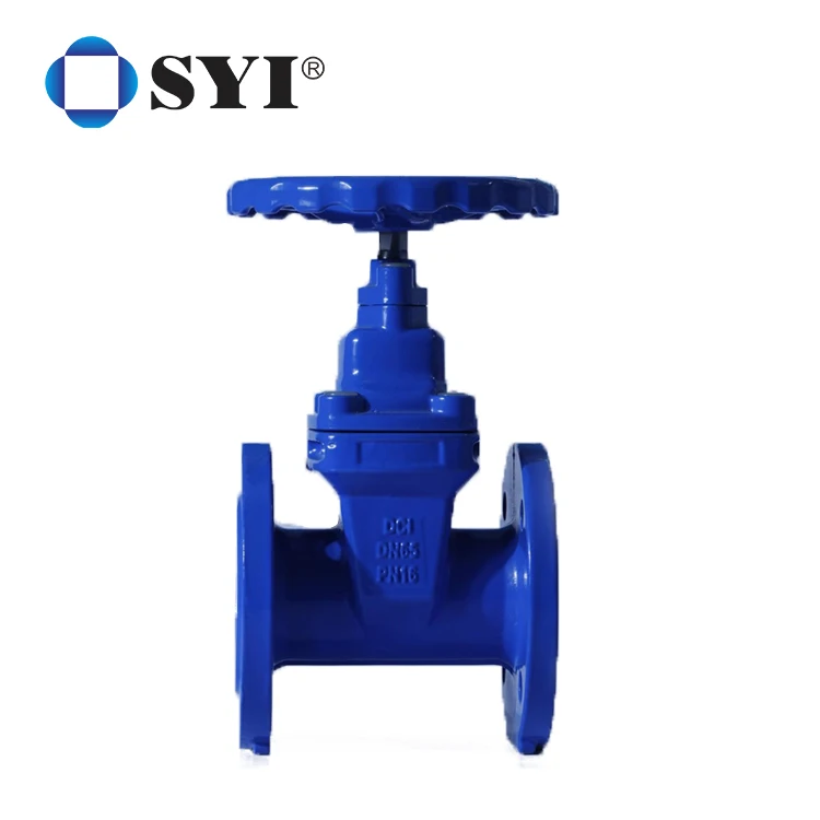 BS5163 Water Oil Gas Non-rising Stem Resilient Seat Ductile Iron Gate Valve