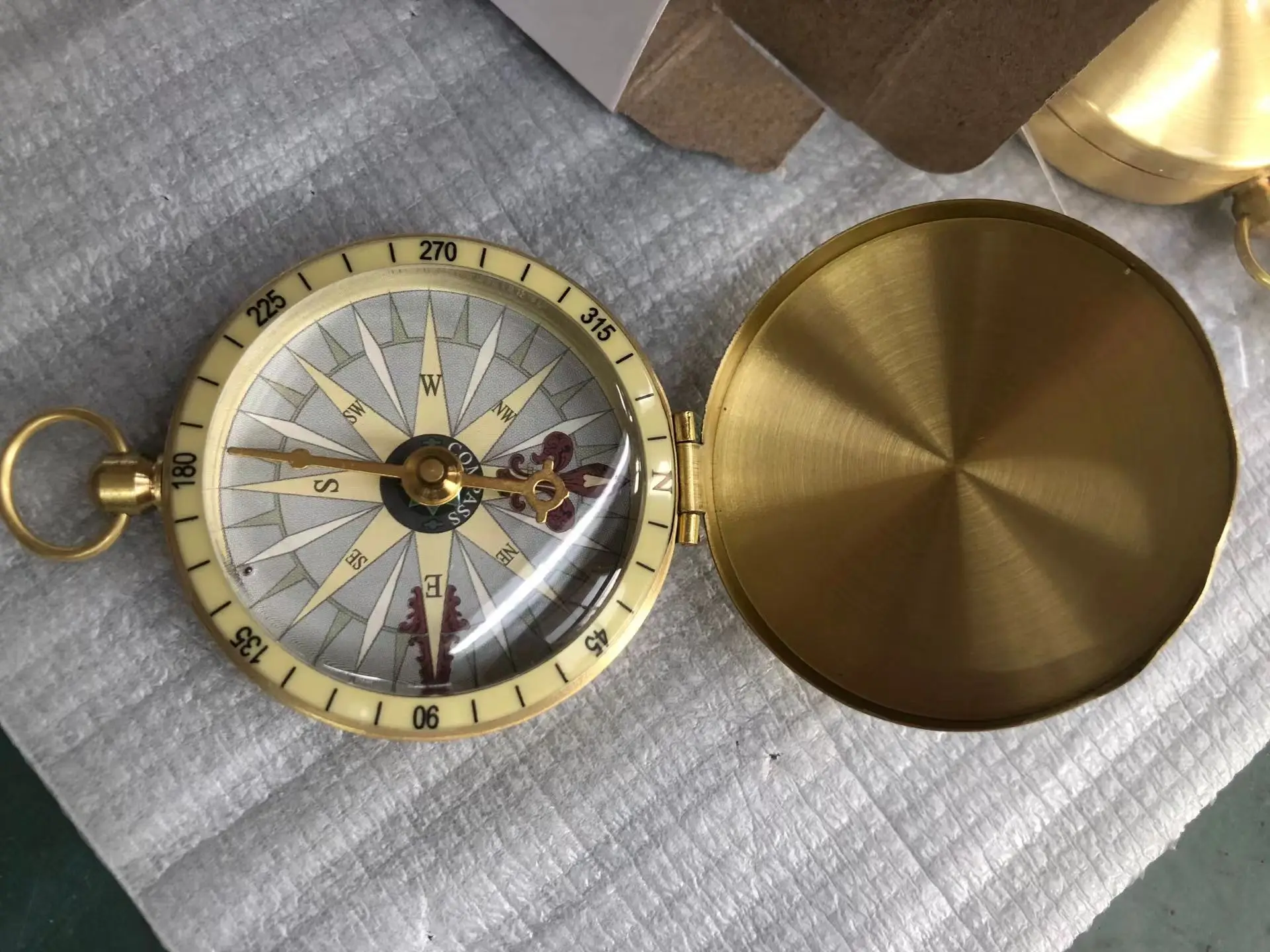 Factory New Compass Best Price Pocket Compass with high quality Survival Gear Brass Compass