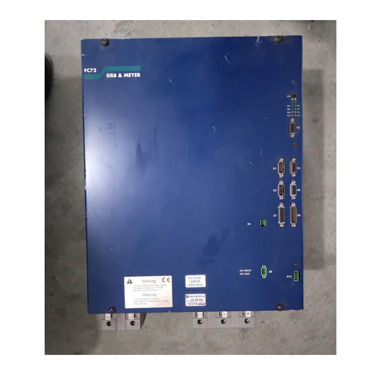 Оригинальный Преобразователь частоты шпинделя SIEB & MEYER FC72 FC72100 100KVA 145A/181A