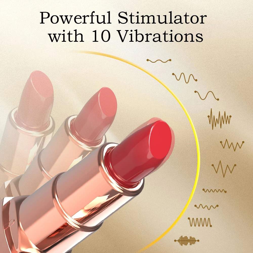 Discreet Portable Adult Sex Game Toys Lipstick Bullet Mini Female Vibrator for Women Couples