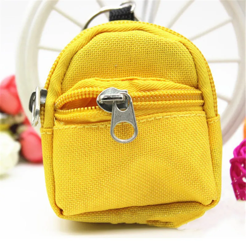 Wholesale High Quality Cheap Price Mini Backpack Shaped Coin Purse Keychain Bag For Women