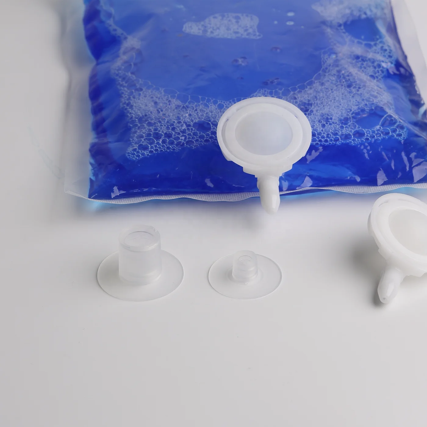 High quality Eco-Friendly Circular Type Linker Value Pump for soap bag and tube pump for Soap Dispenser