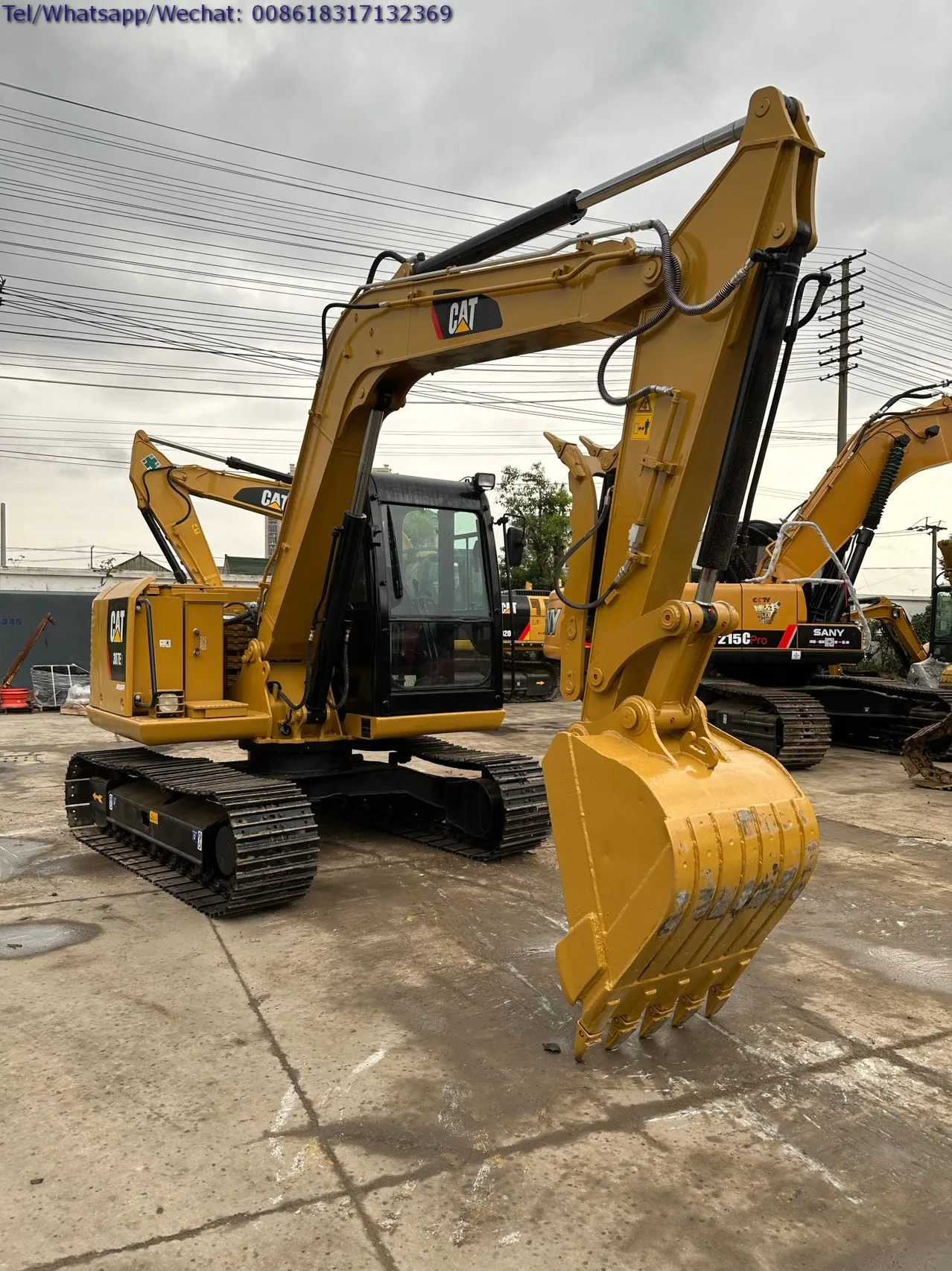 Экскаватор Cat 307E 307E2 малогабаритный 7 тонн
