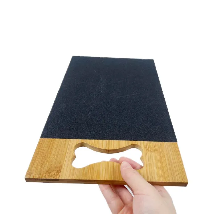 Legend Customized Logo Dog Nail Scratch Board Cat Scratch Pad Dog Nail File Board Pet Toy Bamboo Dog Scratch Pad For Nails