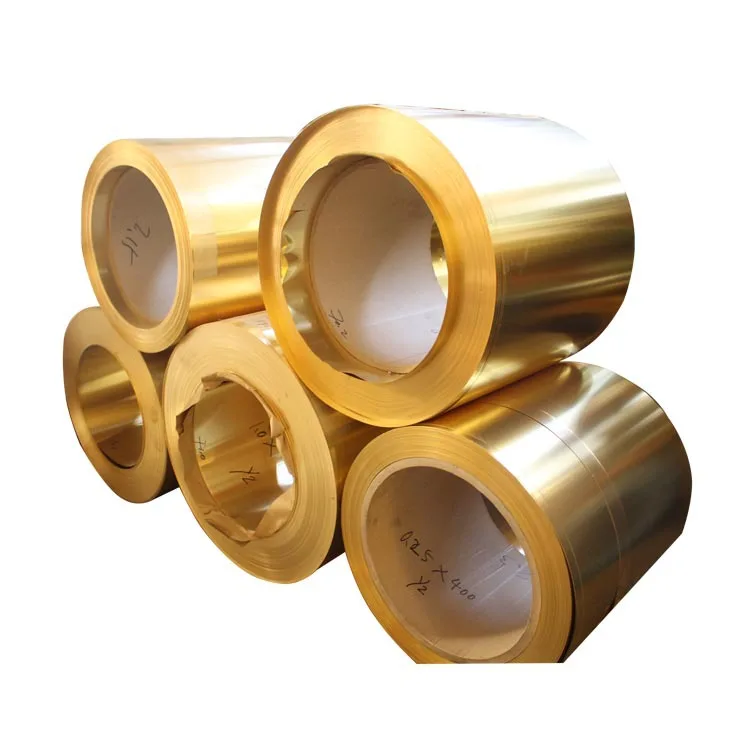 C26000 Brass Strip C37700 C2720 C23000 H59 H63 Brass Rolls/coil Brass Foil Rolls
