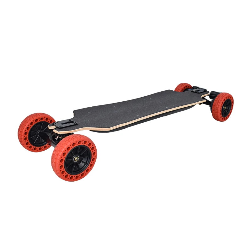 Dual motors electric skateboard  e skateboard  max speed 40KM.H four wheel SKATEBOARD