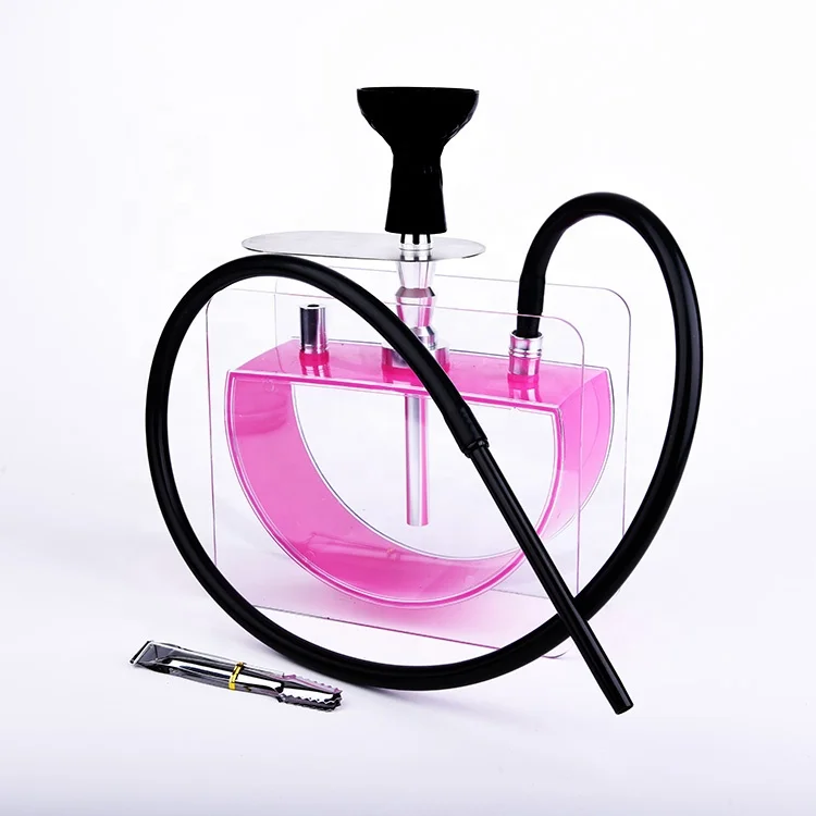 wholesale high quality hookah acrylic portable fashion shisha factory sale directly