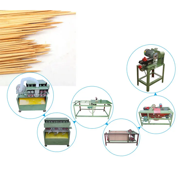 Высокоэффективная автоматическая машина для изготовления ароматических палочек из бамбукового дерева для барбекю/машина для изготовления зубочисток по низкой цене