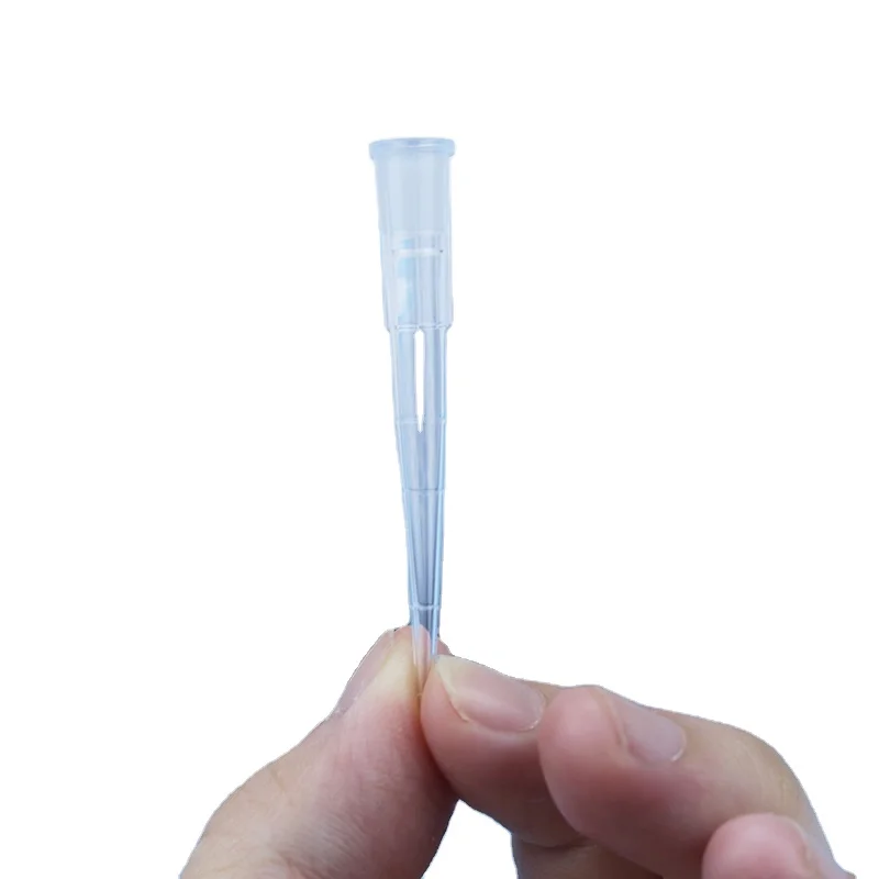 sterile disposable 200ul micro pipette  lab universal Low Retention pipette tips 200uL long pipet tips