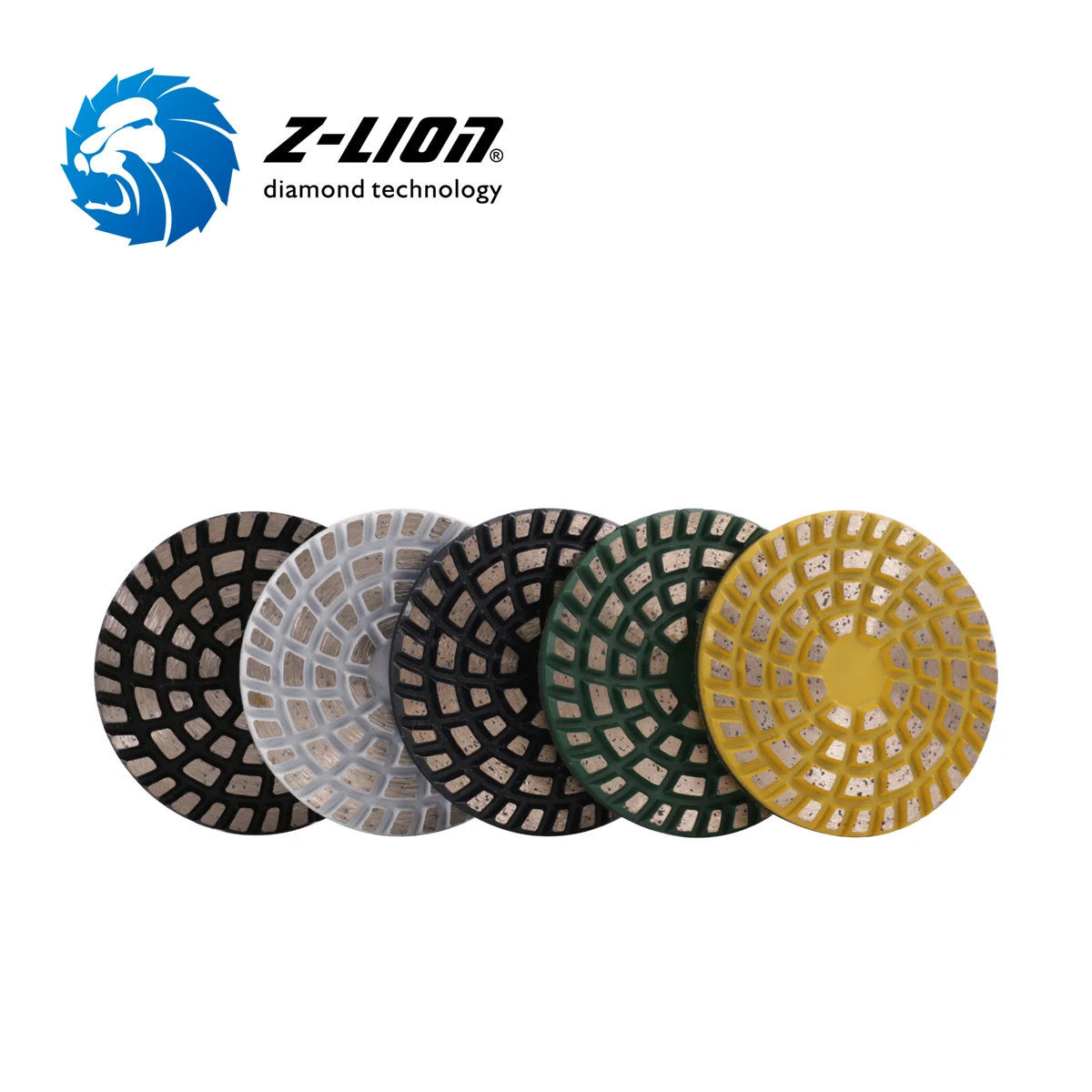 Marble Floor Restoration Diamond Turbo Metal Grinding Pad for Power Trowel Wet Polishing