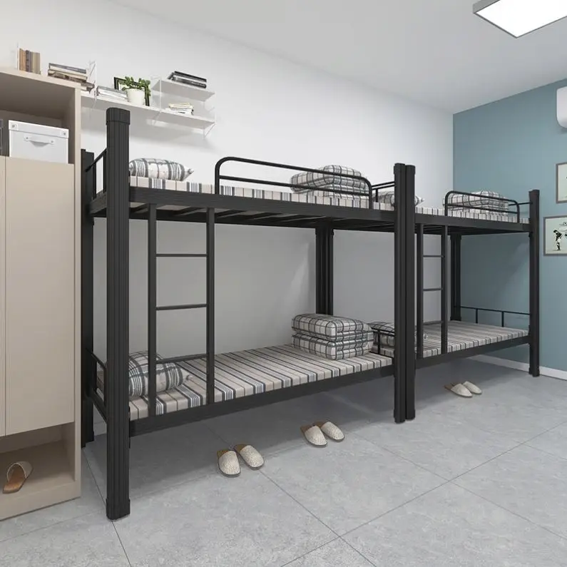 
Kids Bunk Adult Metal With Slide And Stairs Kid room Furniture Children Triple Sale Three Tier Army Sleeping Folding Bed 