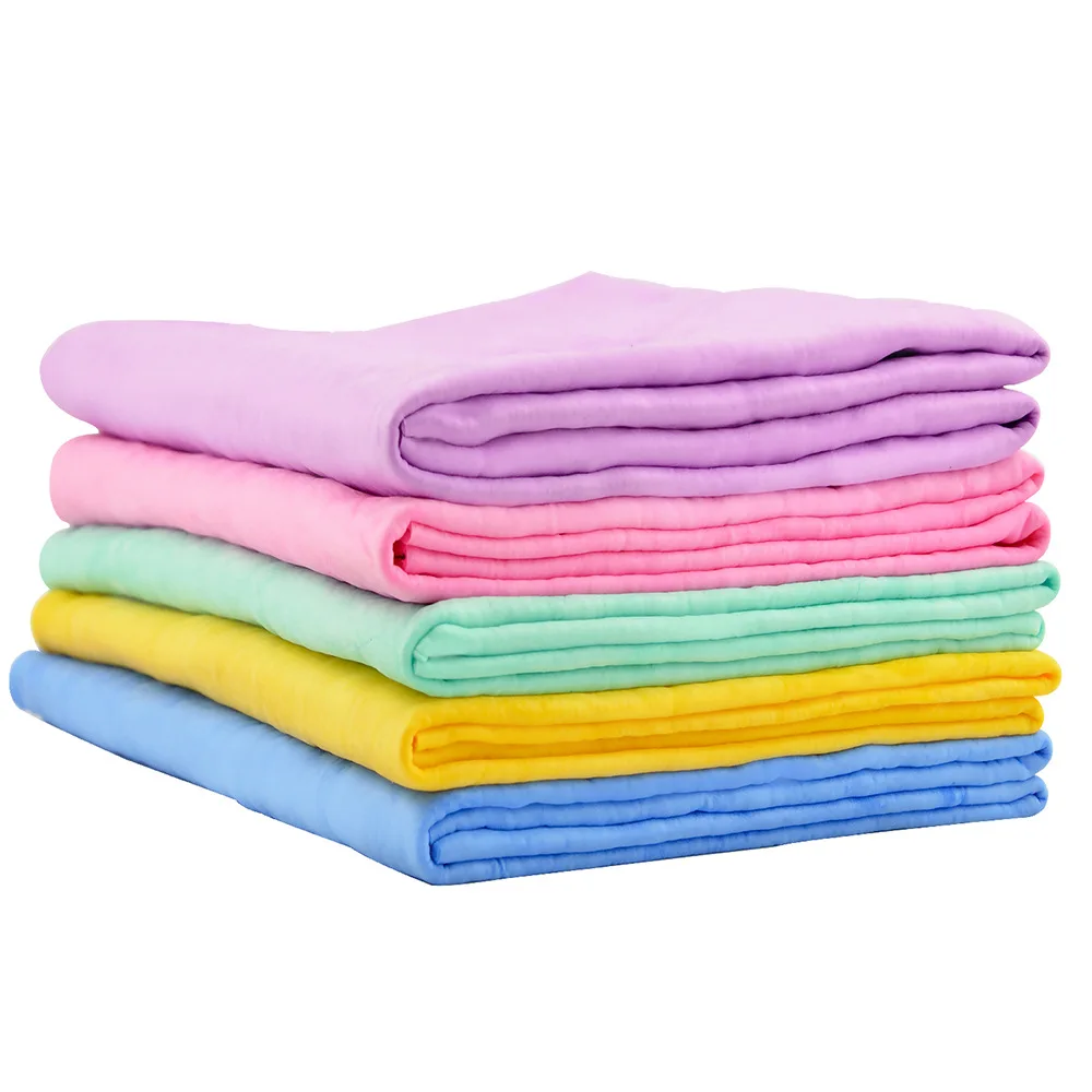 PVA Chamois towel For Cleaning Absorbent Cloth Washing To Dry Dot Embossed Rags Drying Wash Car Chamois Towels