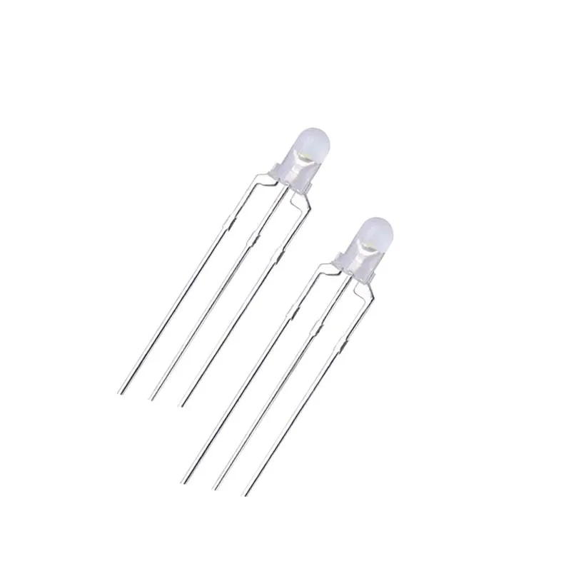 Highlight F3 Two-Color LED Lamp Beads Foggy Blue & White with Red Emerald Green & White Yin Yang Indicators Direct Plug-In