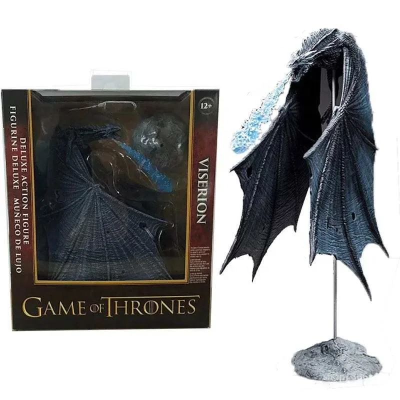 wholesale McFarlane Game 0f Thr0nes model doll Ice Dragon Fire Dragon Movable Deluxe action Figure Decoration