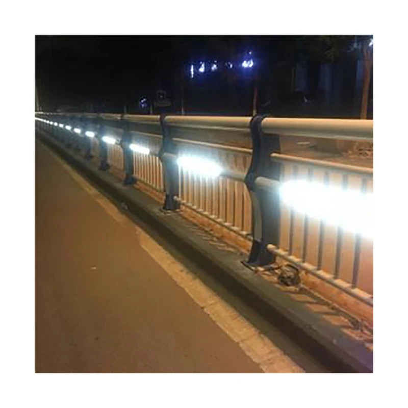 Factory Directly Provide Bridge Guardrail Night Lights Road Railing Steel Pipe