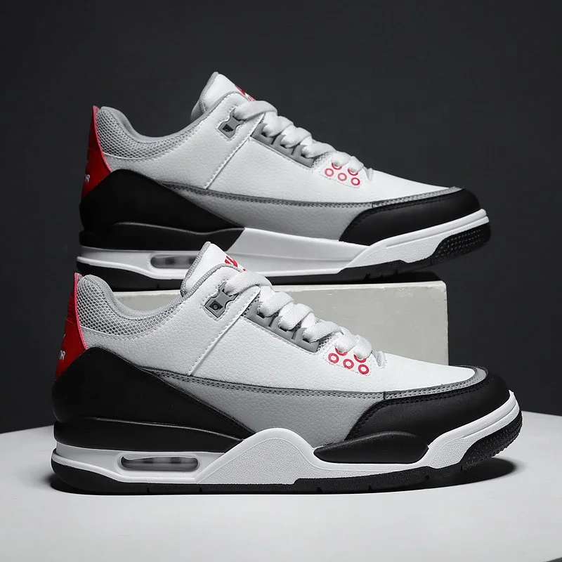 Running Sport Shoose Men Classic Air Cushion Basketball Sneakers Flat Sole Casual Shoes For Men New Styles