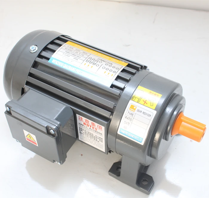 Packing machine use GLW22 horizontal 220/380V AC geared motor