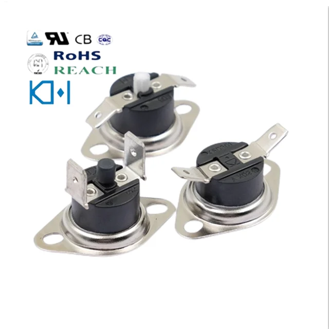 KSD301RM Series Manual Reset Thermostat Bimetal Switch 170 Degrees