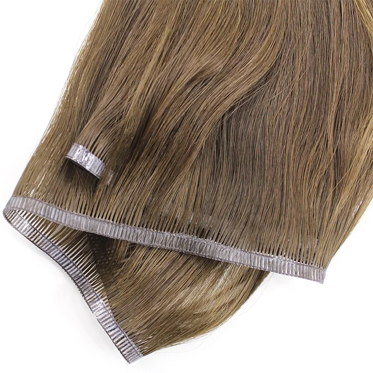 Professional Factory Wholesale Double Drawn Russian Virgin Remy Skin Weft