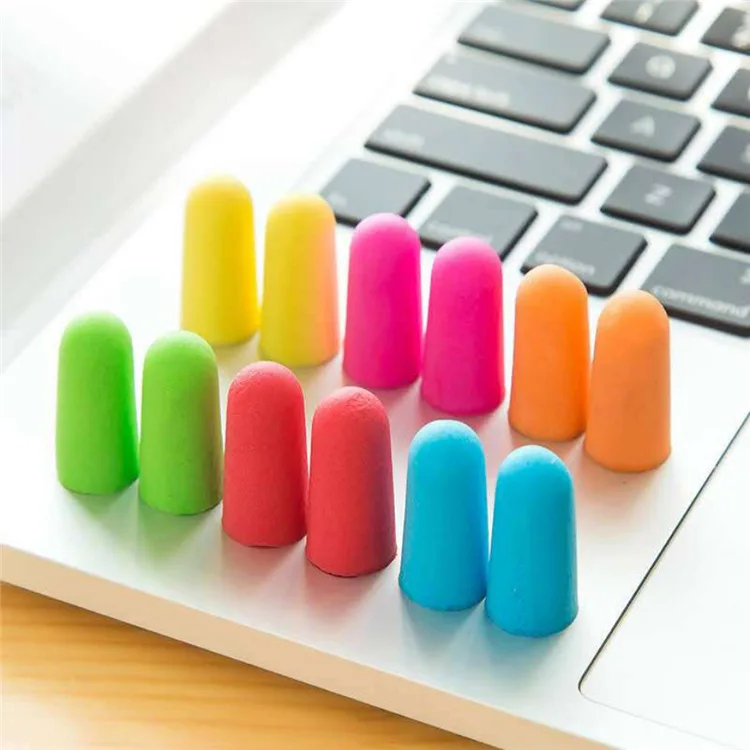 Comfort Soft Foam Ear Plugs Tapered Travel Sleep Noise Reduction Prevention Earplugs Sound Insulation Ear Protection