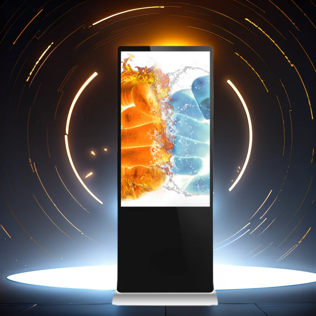 Self Service  Smart Kiosk Vertical Lcd Advertising Display Interactive Panel Digital Signage Totem Floor Standing Touch Screen