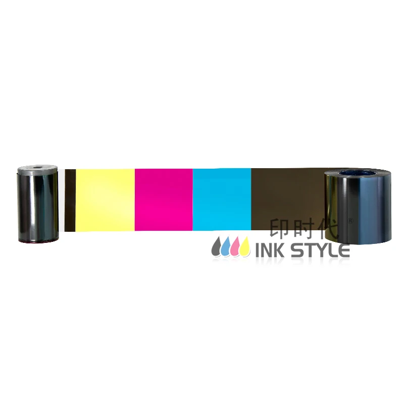 Generic Datacard CD800 Printer 535000-004 ymcKT Half Panel Ribbon - 650 images