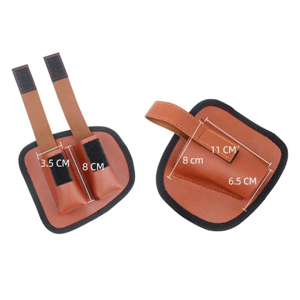 Tactical Holster Pu Leather Adjustable Concealed Carry Holster With Magazine Holder Vertical Shoulder Holster