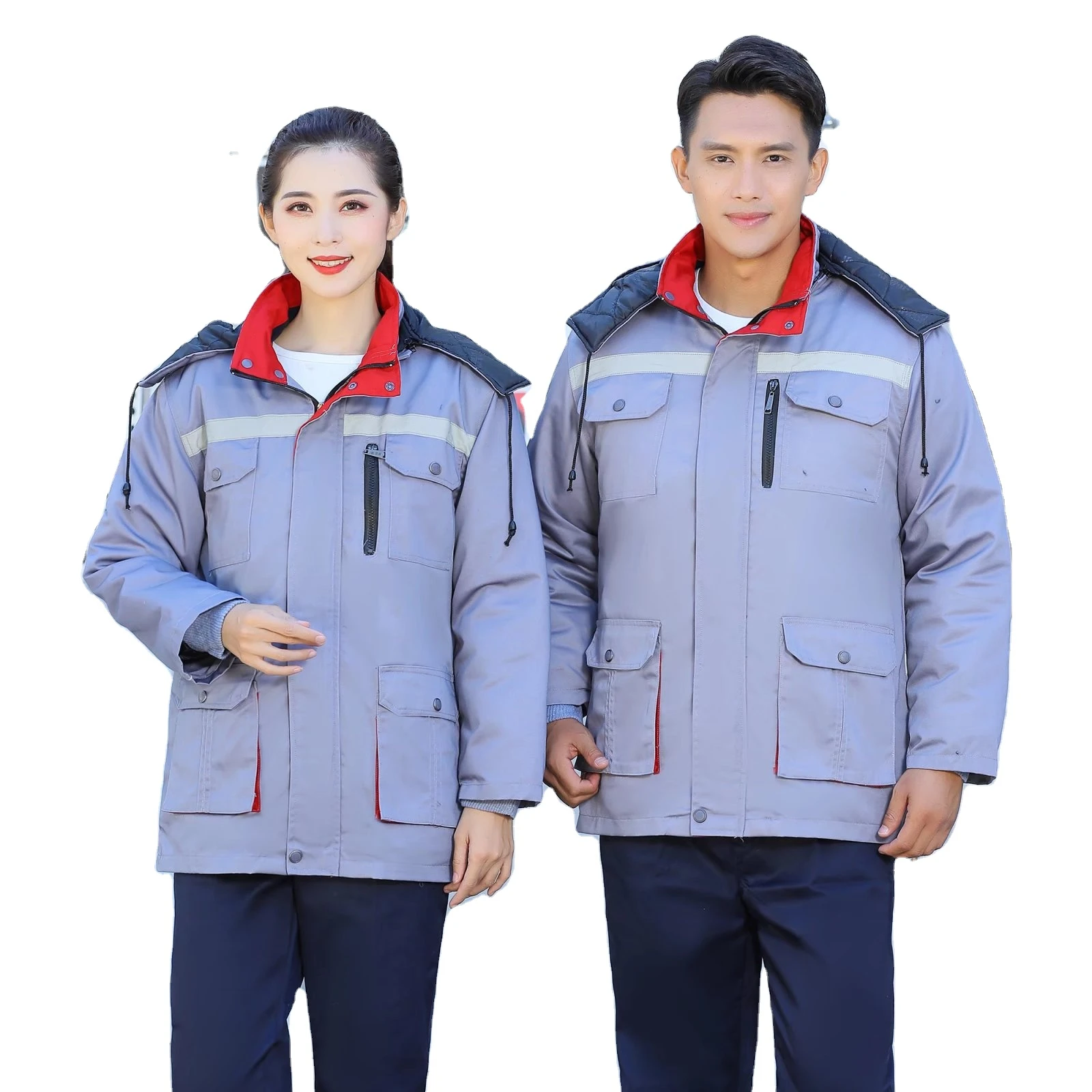 Long Sleeve Mens Hooded Jackets For Men Winter New Men Long Cotton Jacket