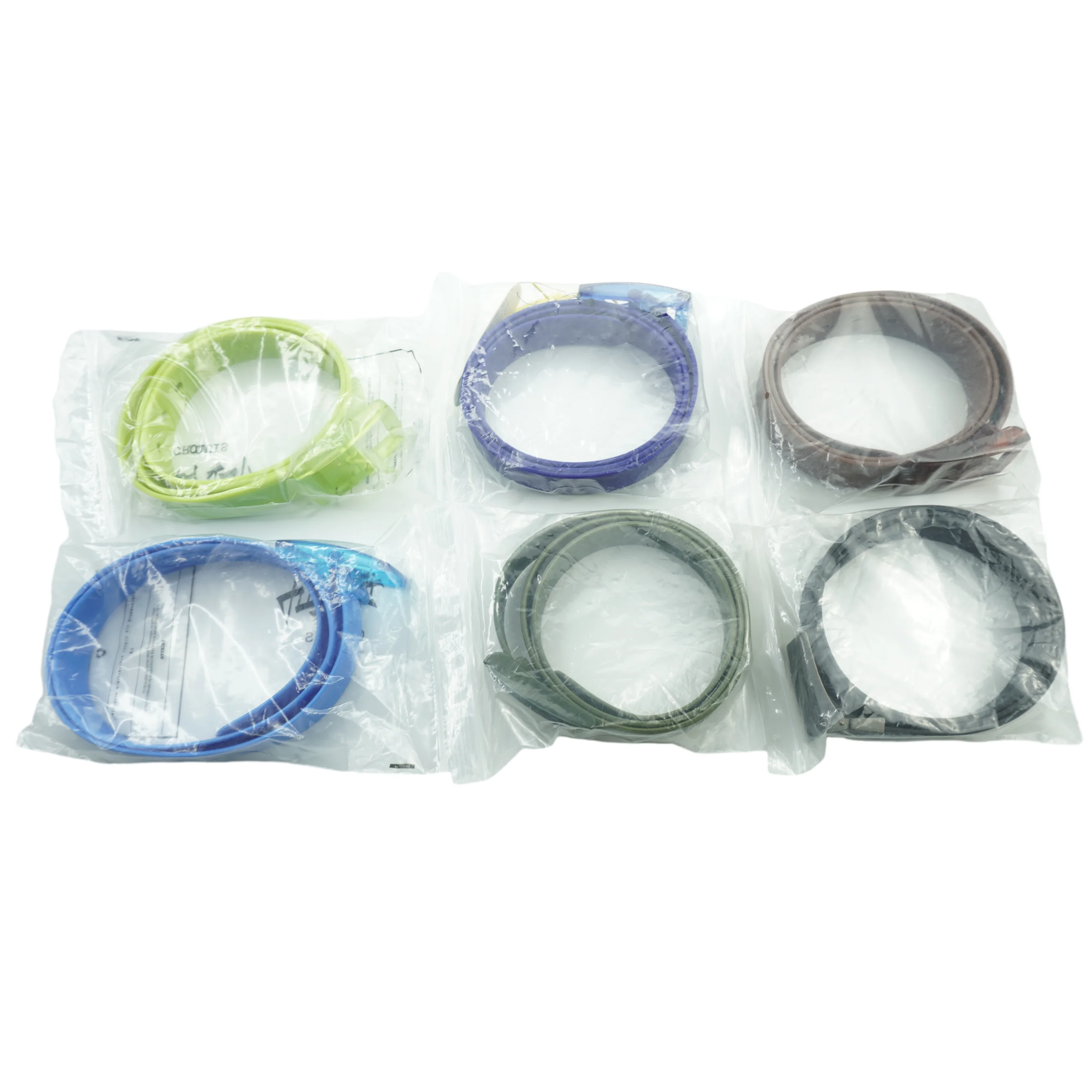 Фабричная пластиковая пряжка, разноцветный силиконовый ремень для гольфа, модные резиновые ремни с пряжками из сплава