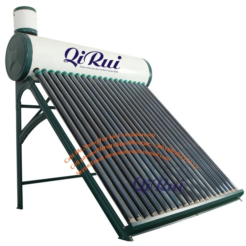 Top Quality 50L-500L High Efficiency Durable Solar Water Heater with 20L feeder tank