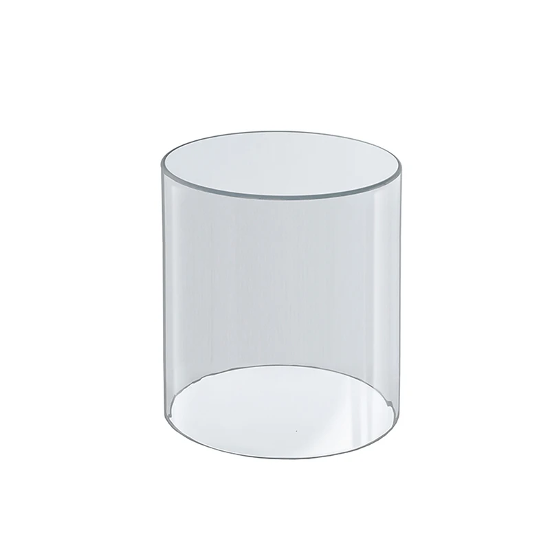 Factory Custom Clear Acrylic Collection Cylinder with High Quality