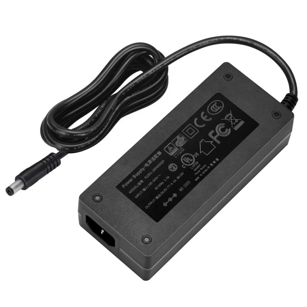 48 Volt 2.5A Desktop Power Supply for LED SMD RGB LED Display PoE 48V 2500mA AC DC Switching Power Adapter