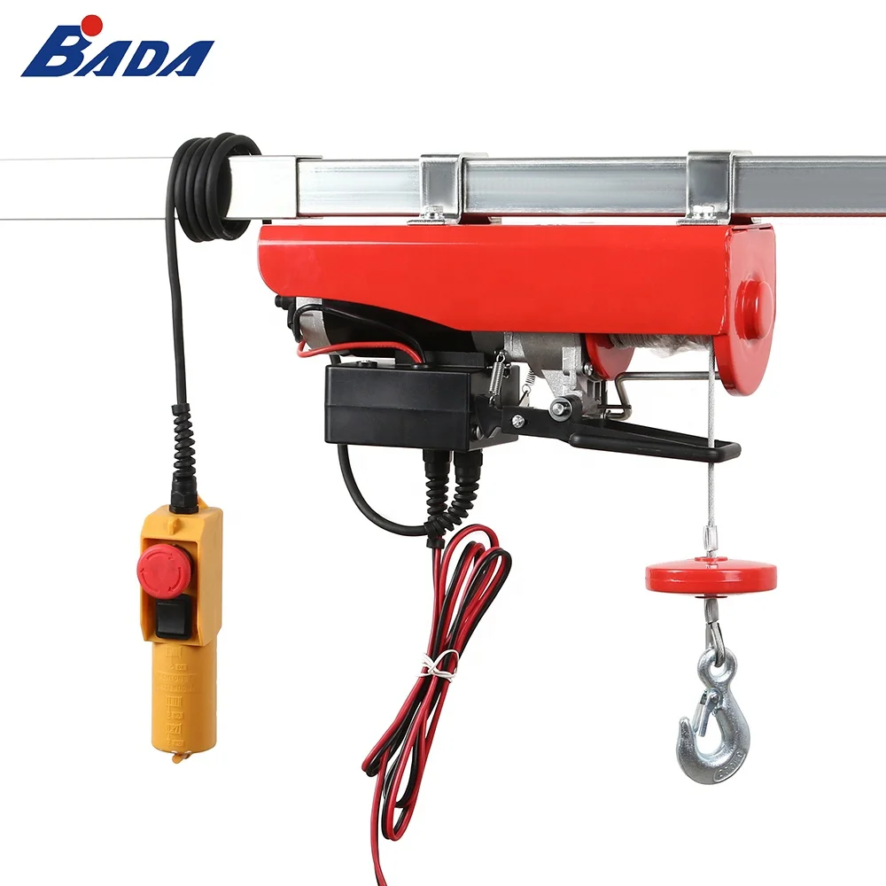 Factory direct motor drive AC/DC mini electric cable hoist wholesale