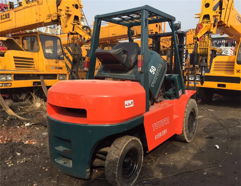 Diesel Forklift Used Toyota 5Ton/ Good Used Toyota 5 Ton Forklift,8FD50