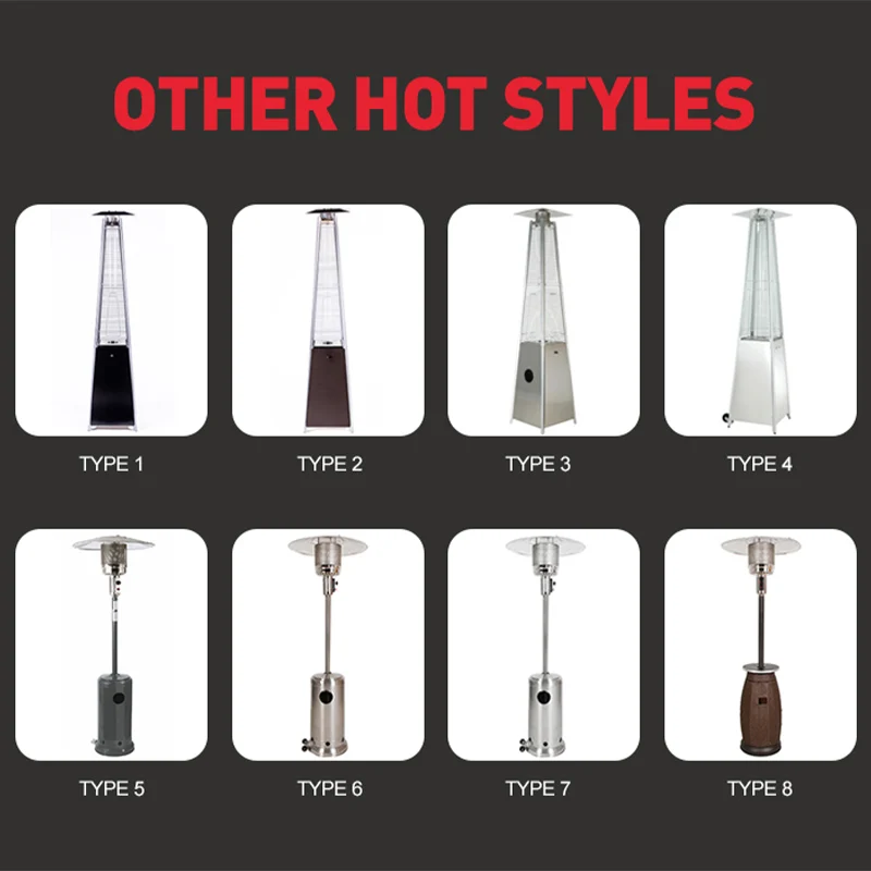 gas patio heater professional manufacturer with CE ETL UKCA certificate outdoor heater